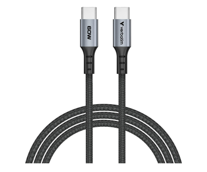 Kabel VERBATIM Sync & Charge USB C to USB C 60W 120 cm